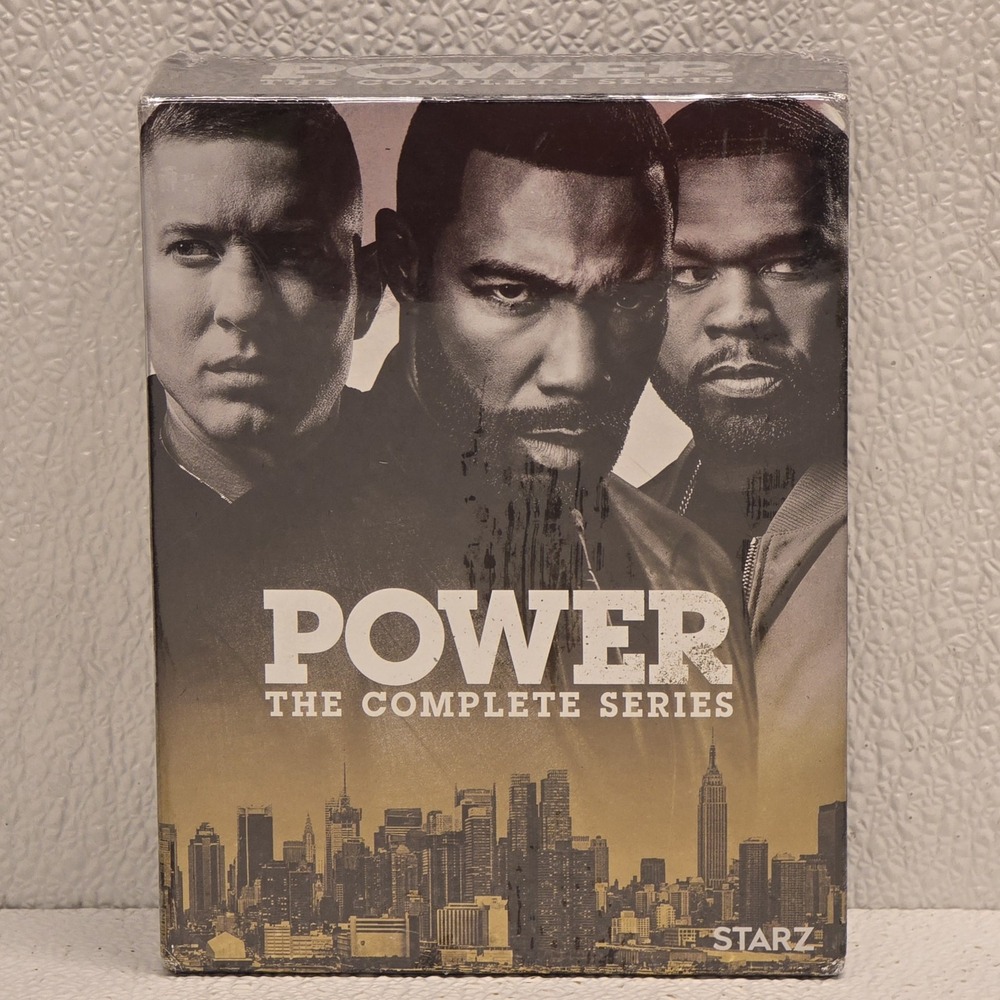 Power: The Complete Series Starz Seasons 1-6 (DVD) 19 Disc Set - New Sealed